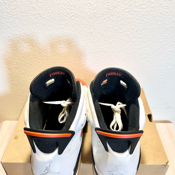 Jordan 6 Retro Gatorade size 10 384664-145 2017 PRE-OWNED - Picture 6 of 9